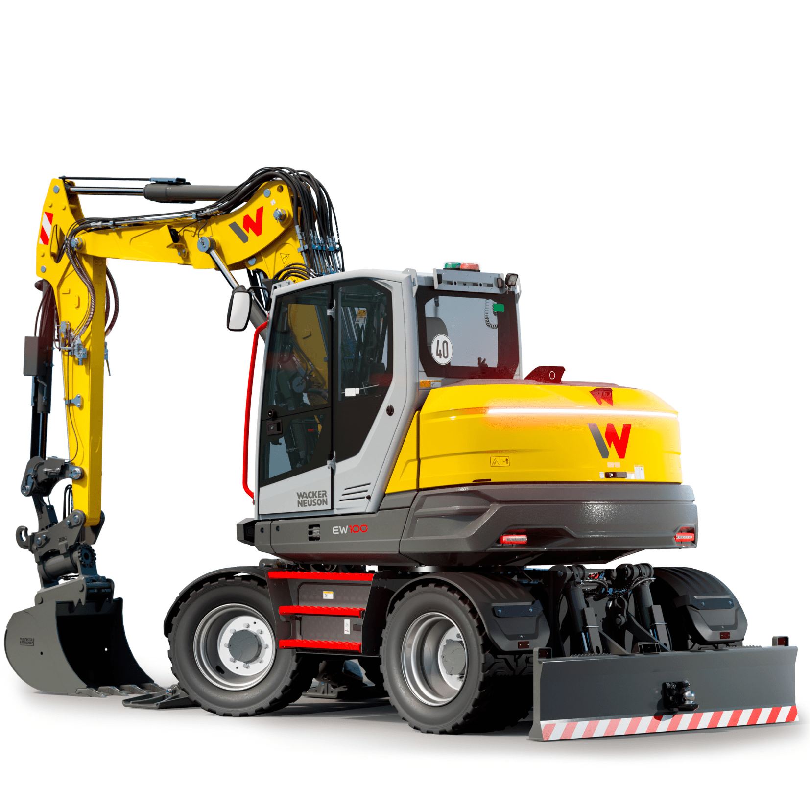 pelles sur pneus Pelles sur pneus Wacker Neuson
