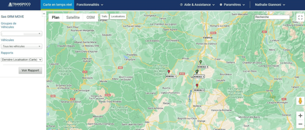 Géolocalisation de votre flotte multimarque