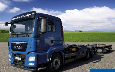 Location porteur MAN TGS bras ampliroll