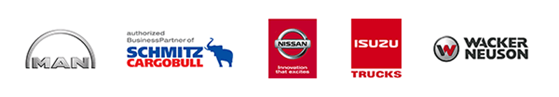 MAN - SCHMITZ CARGOBULL - NISSAN TRUCKS - ISUZU TRUCKS - WACKER NEUSON MAN - SCHMITZ CARGOBULL - NISSAN TRUCKS - ISUZU TRUCKS - WACKER NEUSON