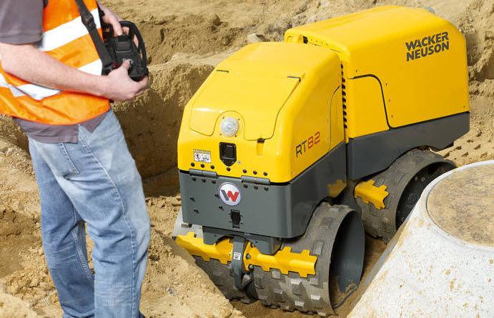 Rouleau de tranchée Wacker Neuson